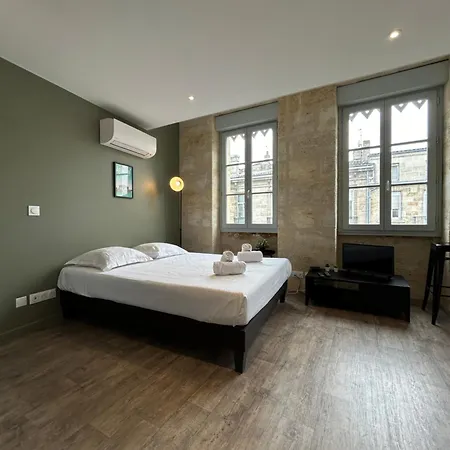 Apartament Lumineux Avec Climatisation Pour 2 Personnes Bordeaux